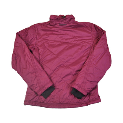 Vintage Columbia Jacket Waterproof Fleece Lining Purple Ladies Small