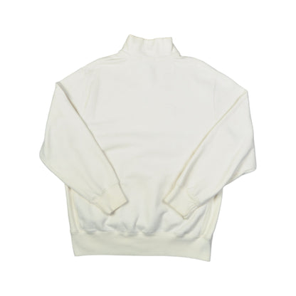 Vintage Nautica 1/4 Zip Sweater White Large