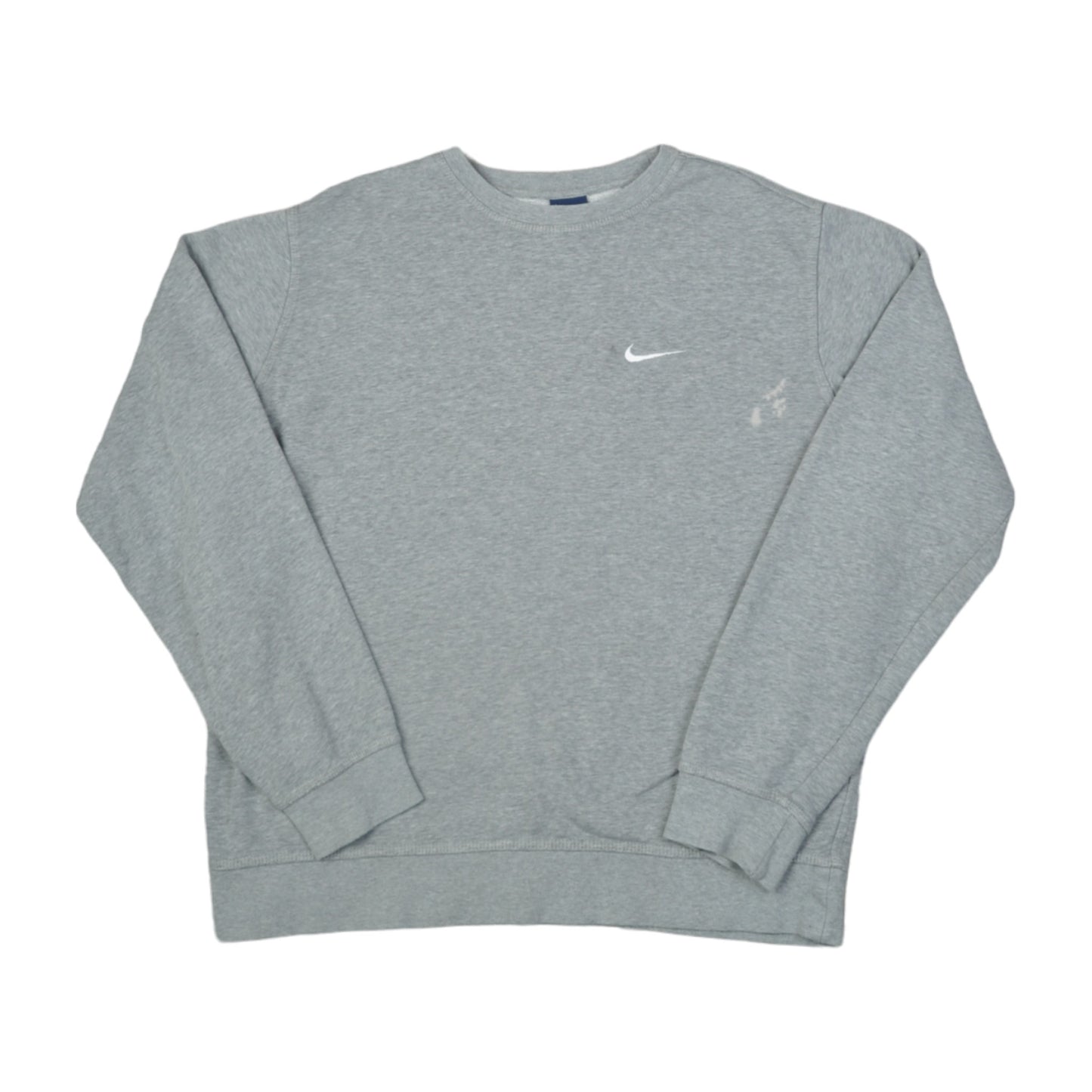 Vintage Nike Sweater Grey Large