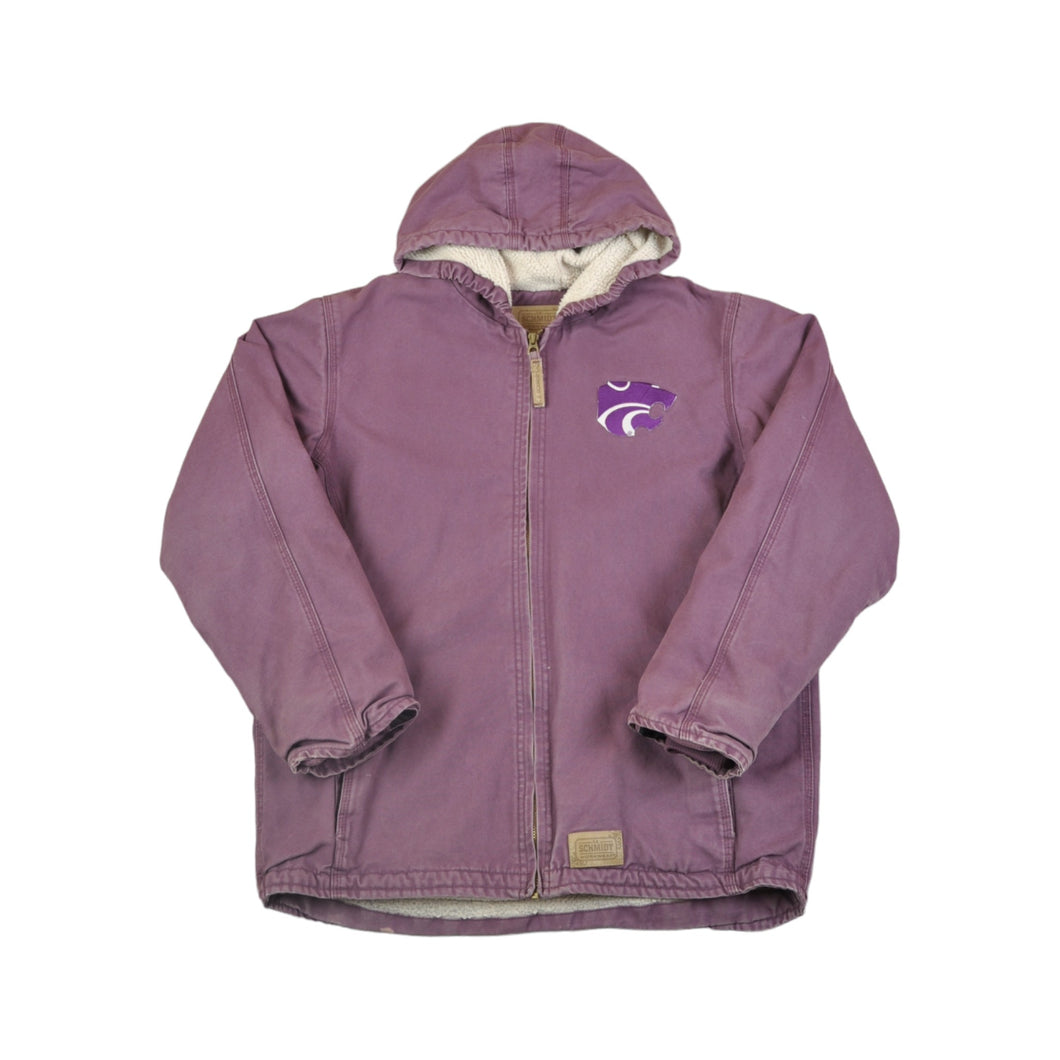 Vintage Schmidt Active Jacket Sherpa Lined Purple Ladies Small