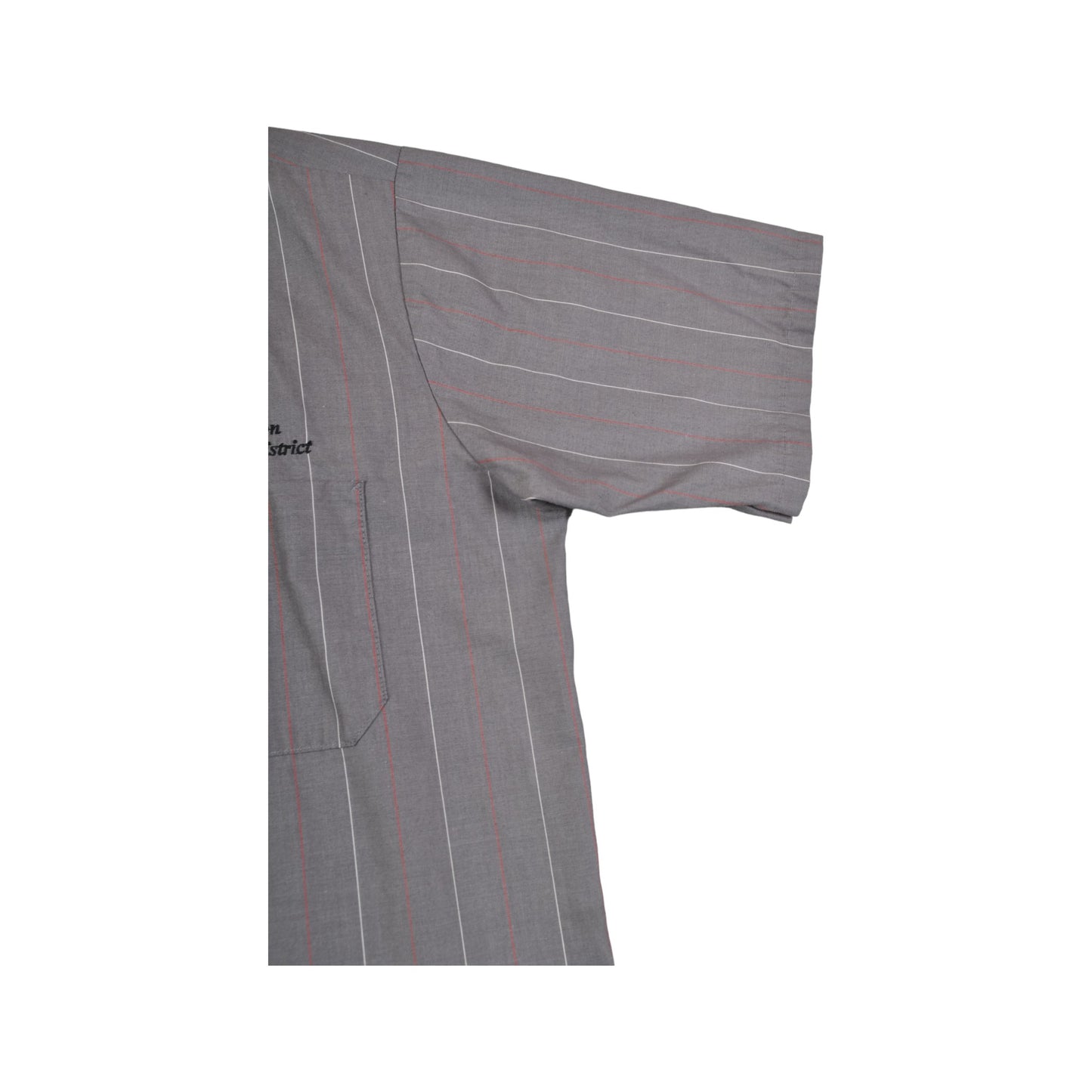 Vintage Red Kap Workwear Short Sleeved Grey Medium