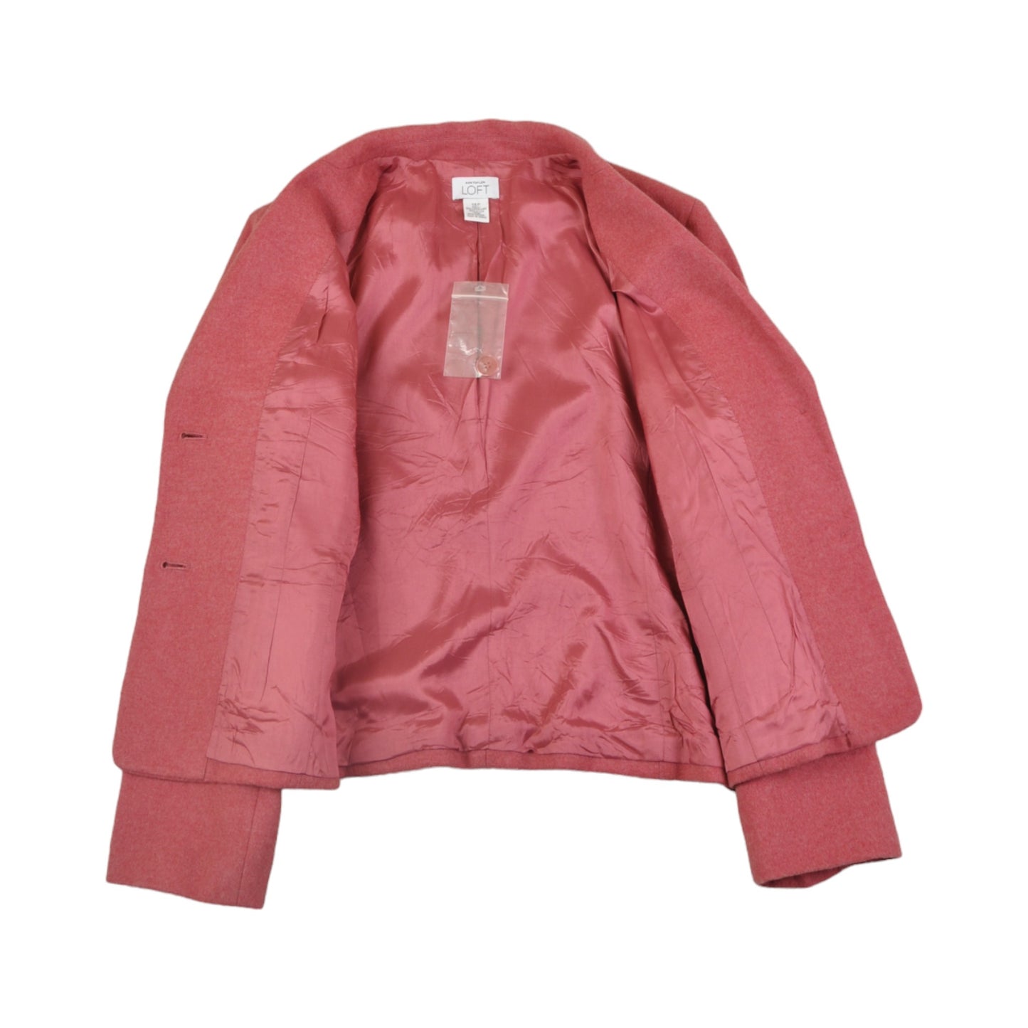 Vintage Y2K Blazer Jacket Pink Ladies Medium