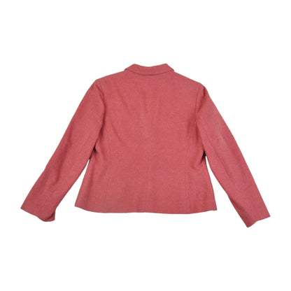 Vintage Y2K Blazer Jacket Pink Ladies Medium