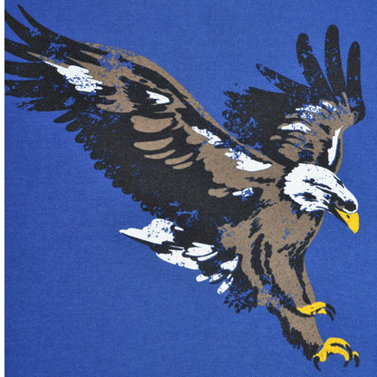 Eagle Printed Sweatshirt Blue