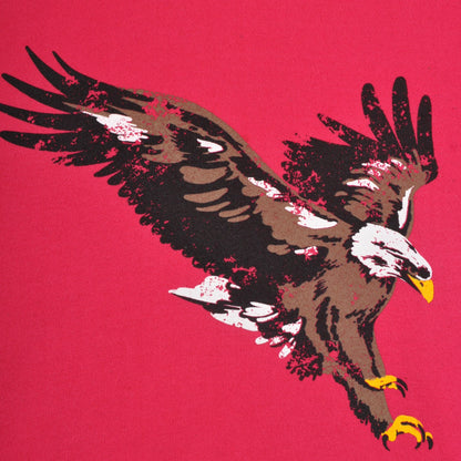 Eagle Printed Sweatshirt Pink