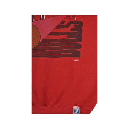 Vintage NBA Chicago Bulls Sweatshirt Logo 7 Ladies XXS