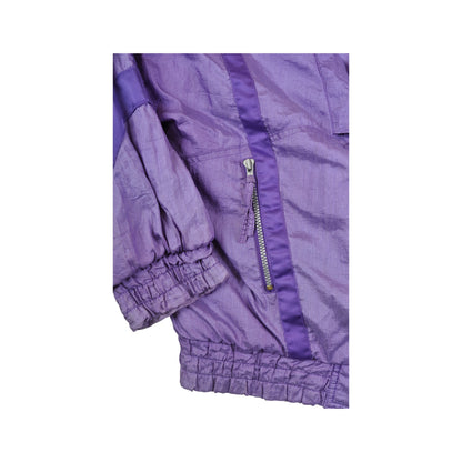Vintage Ski Jacket 80s Style Purple Ladies Large