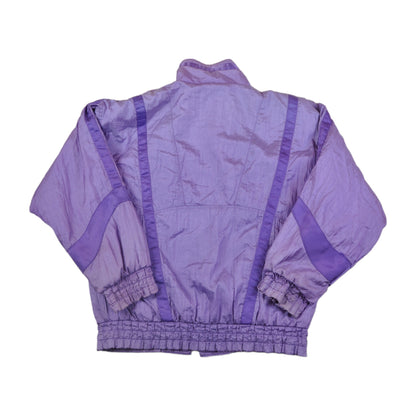 Vintage Ski Jacket 80s Style Purple Ladies Large