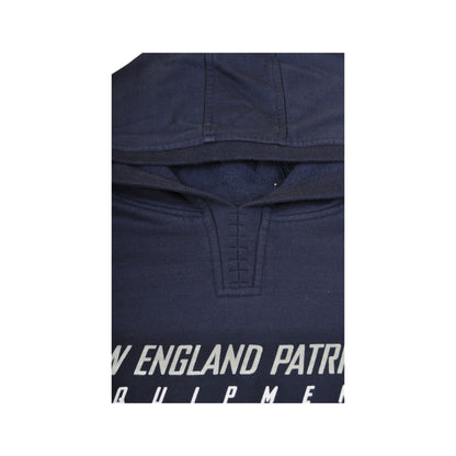 Vintage NFL New England Patriots Hoodie Sweatshirt Navy Ladies Small
