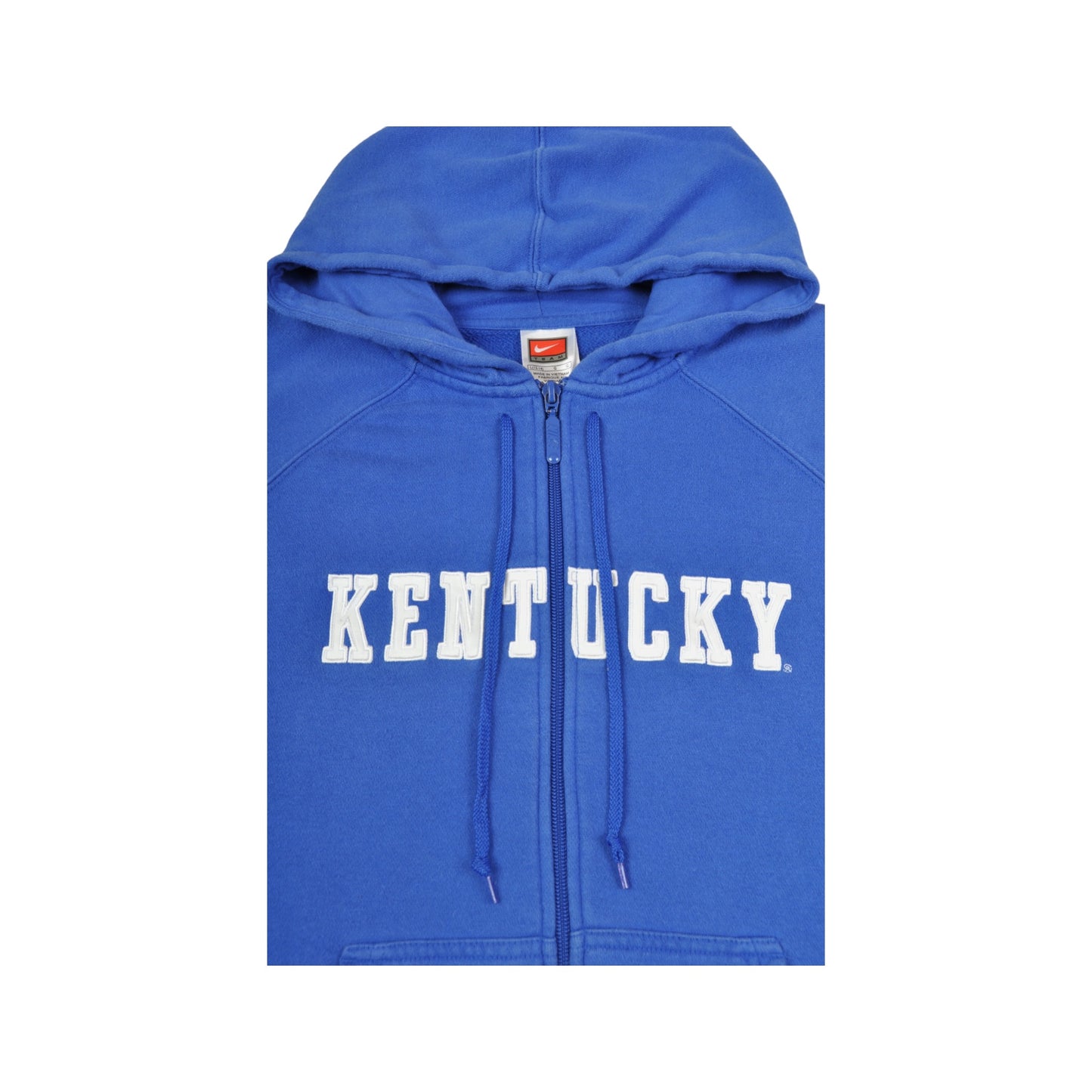 Vintage Nike University of Kentucky Hoodie Sweatshirt Blue Ladies Large