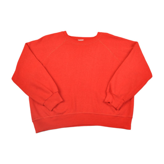 Vintage 80s Sweatshirt Red Ladies Large