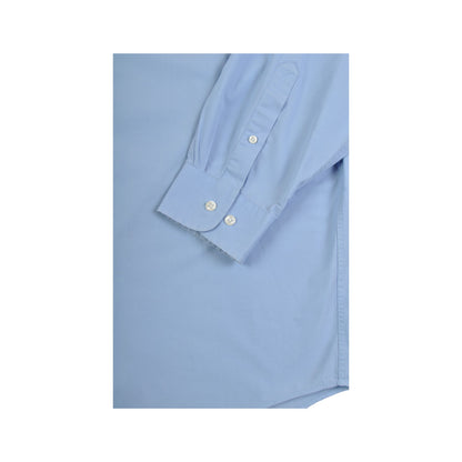 Vintage Nautica Shirt Long Sleeved Blue XXL