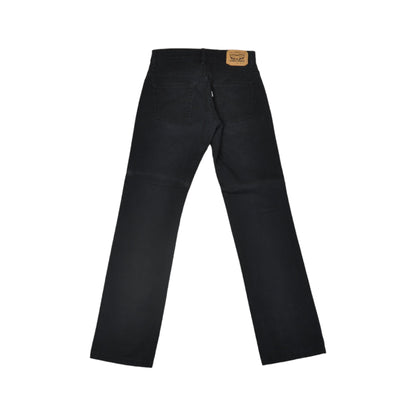Vintage Levi's White Label Jeans Slim Fit Black Ladies W27 L27