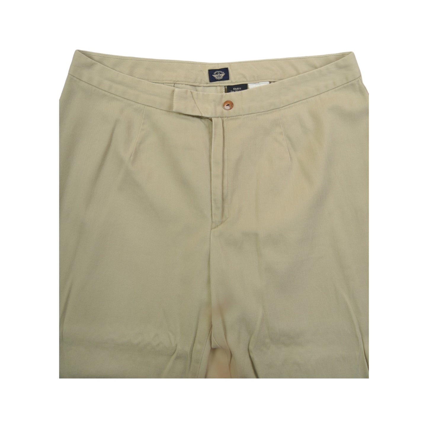 Vintage Dockers Chino Cotton Pants Beige Ladies W36 L30