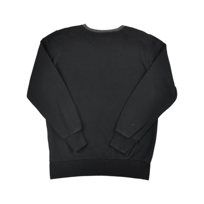 Vintage Adidas Crew Neck Sweatshirt Black Small