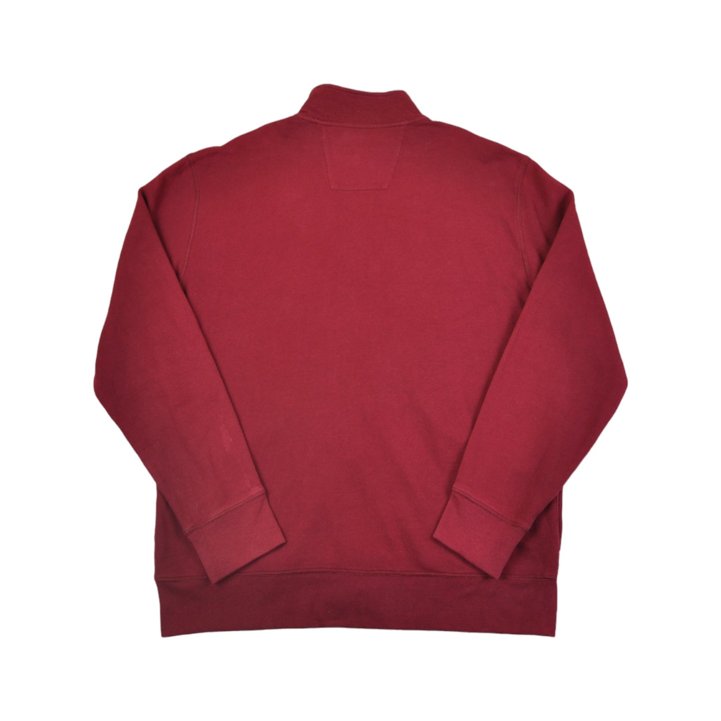 Vintage Nautica Zip Sweatshirt Burgundy XL
