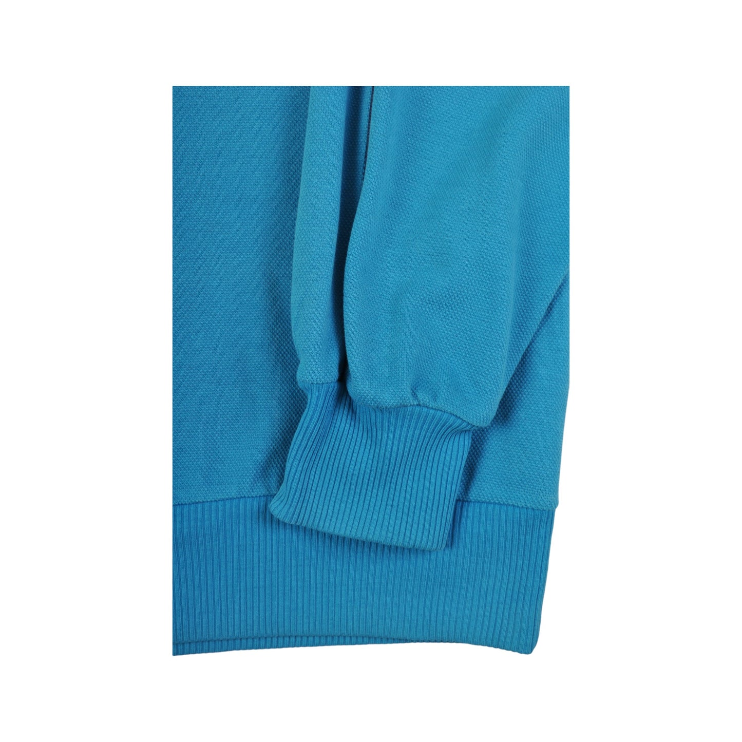 Vintage Lacoste 1/4 Zip Sweatshirt Blue Medium