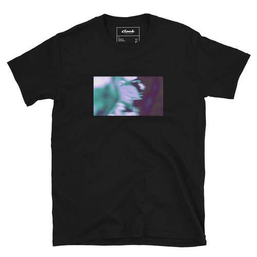 Distorted Print T-Shirt Black (S-XXXL)