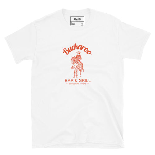 Buckaroo Bar & Grill Printed T-Shirt White (S-XXXL)