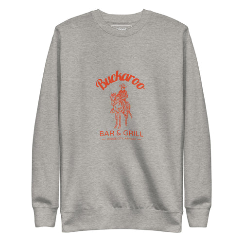 Buckaroo Bar & Grill Printed Sweatshirt Grey (S-XXL)