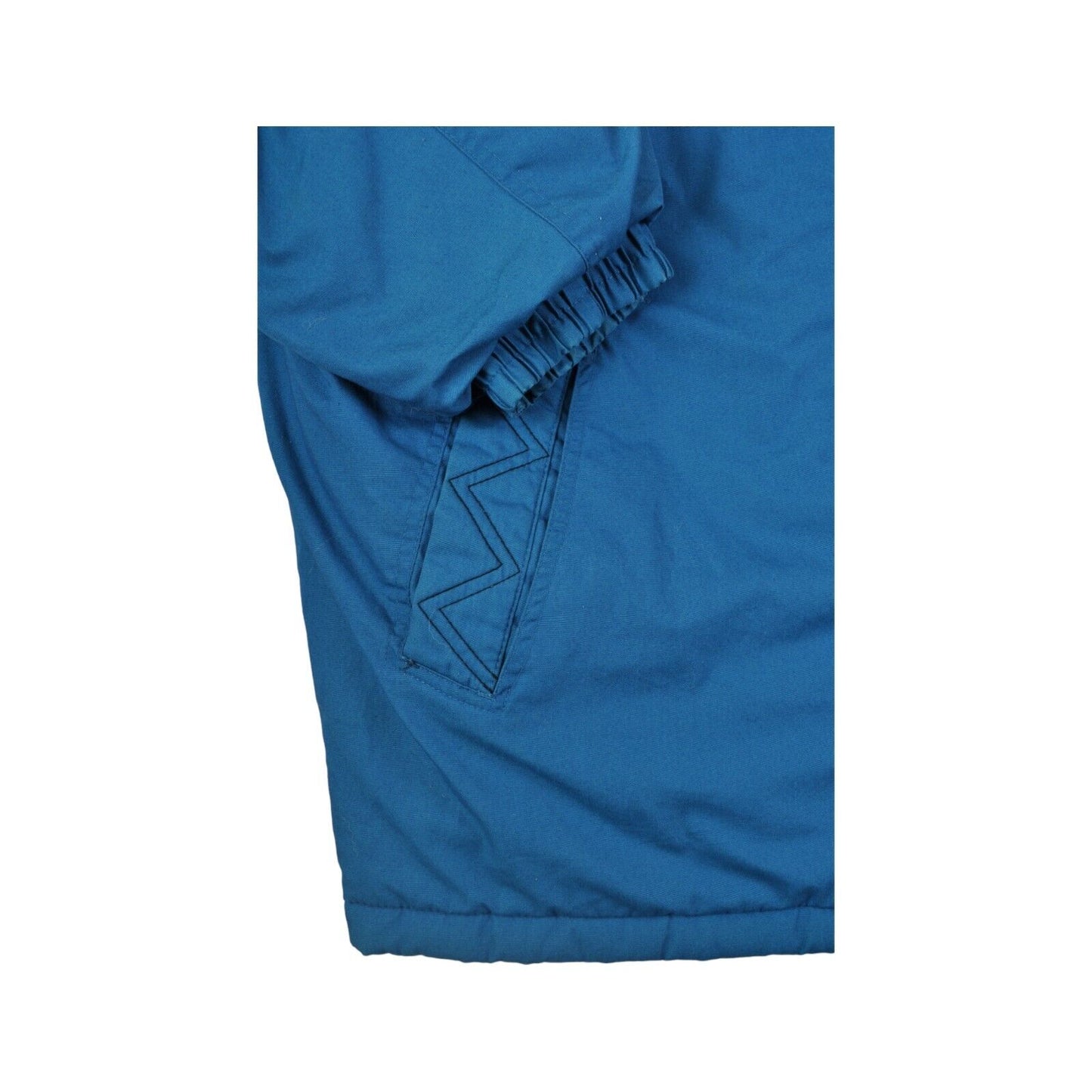 Vintage Ski Jacket 80s Style Blue XL